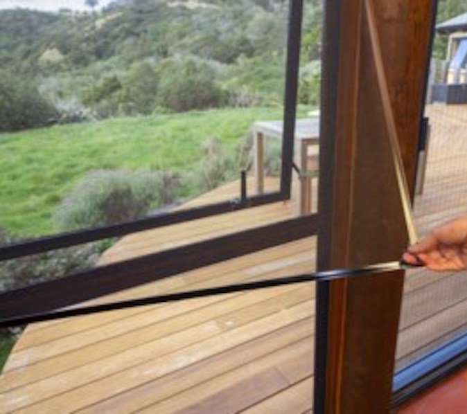 Magnetic Window Screen - Dark Grey Frame, Standard Mesh (grey), 1000mm x 1000mm / 39" x 39": image 4
