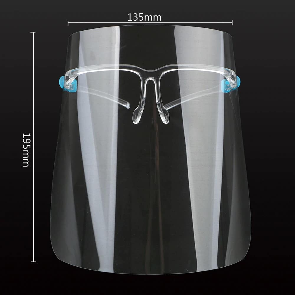 Clear Face Shield - 10 pack: image 2