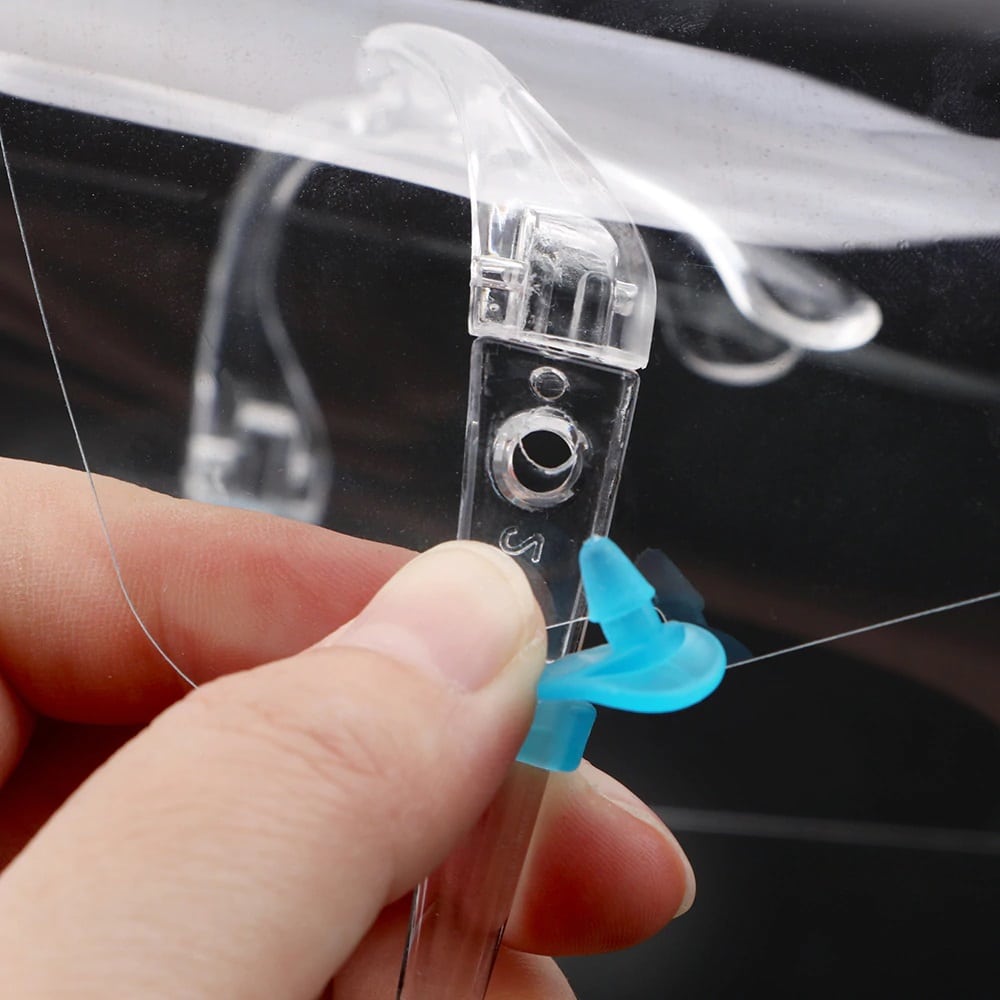 Clear Face Shield - 10 pack: image 4