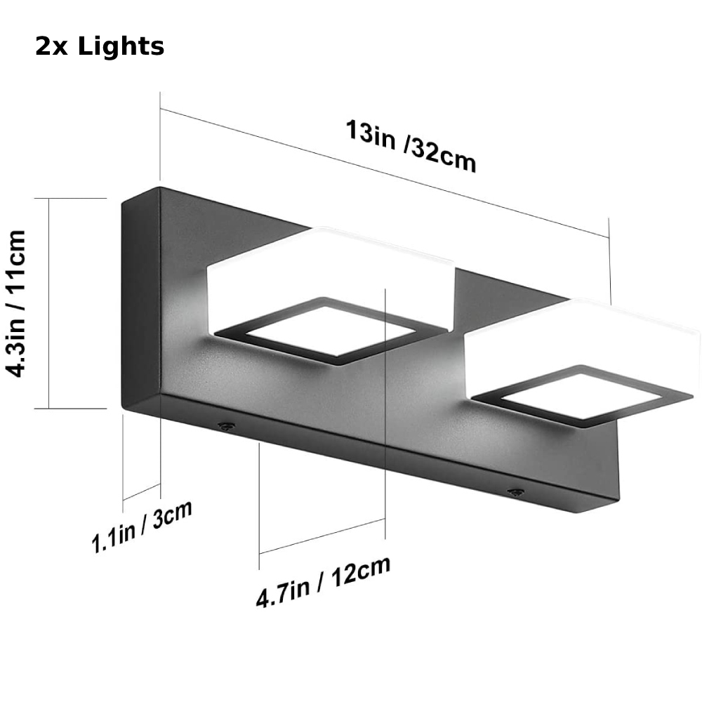 Bathroom Vanity Light, 4 Light
