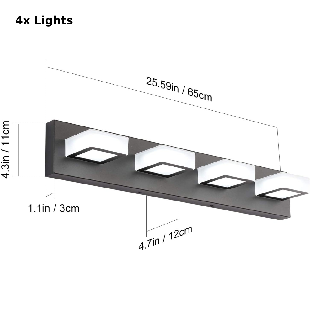 Bathroom Vanity Light, 6 Light: image 4
