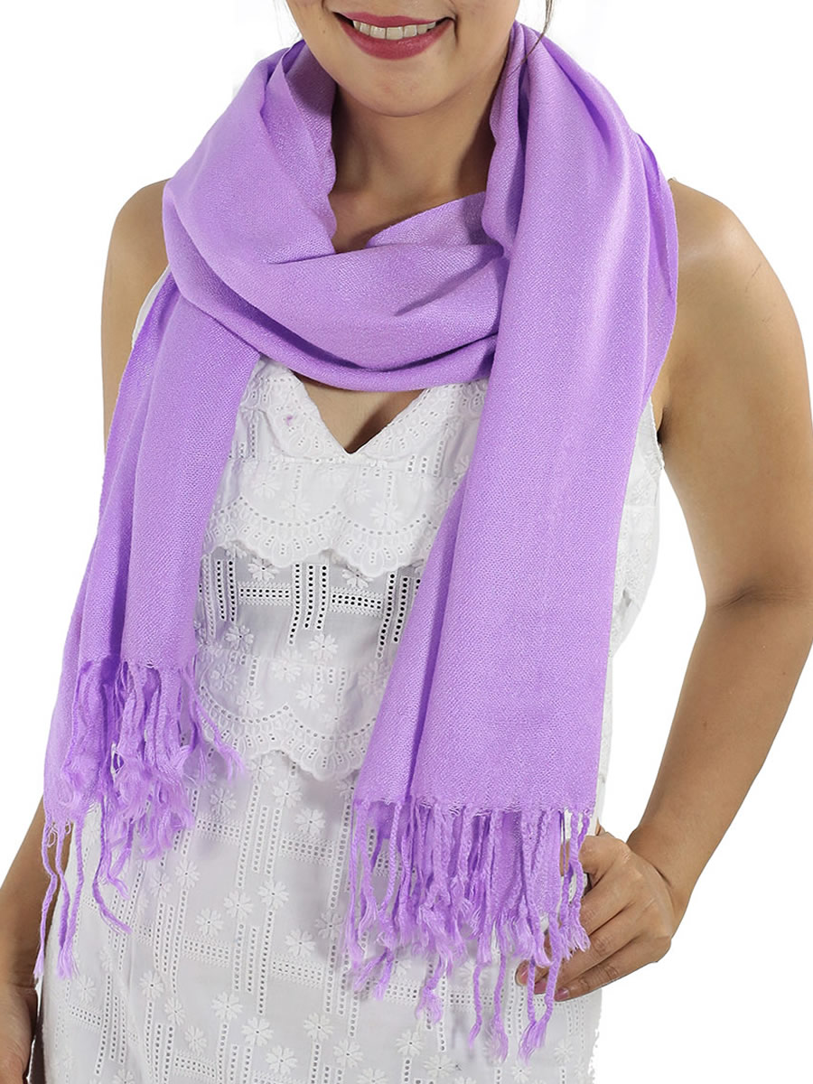 Pashmina Scarf, Lavender