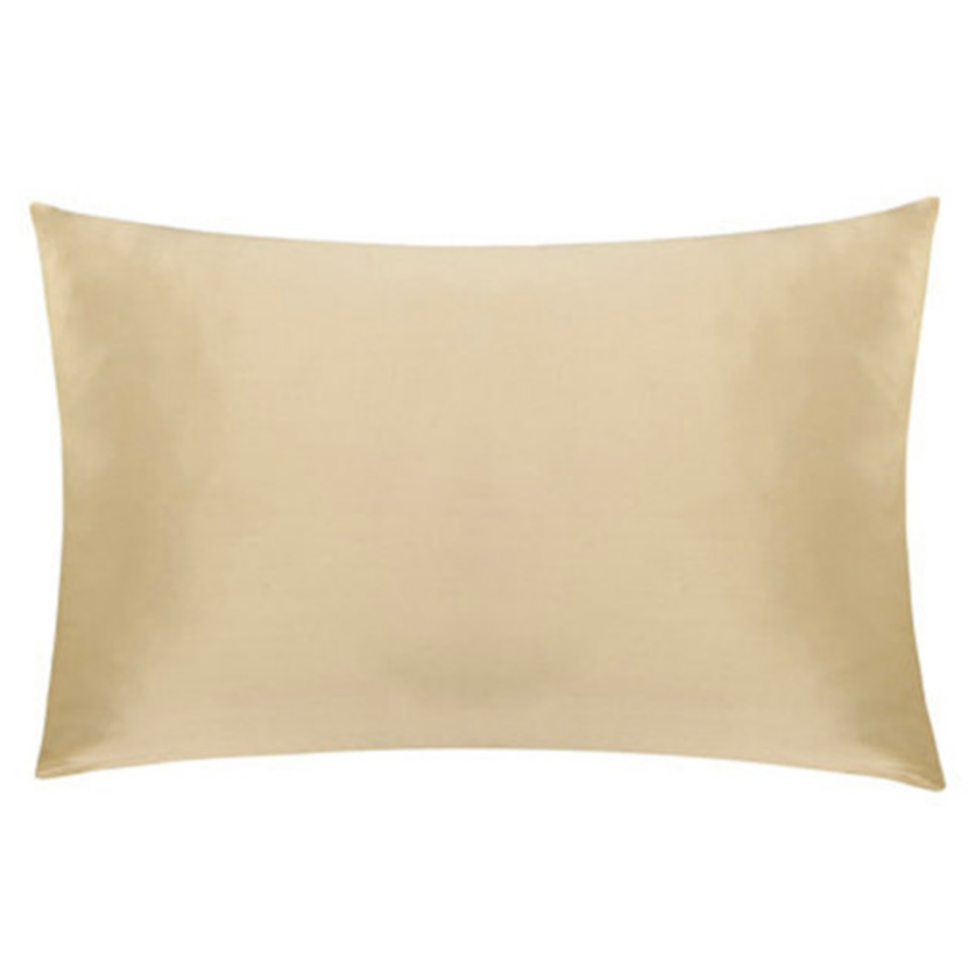Satin Silk Pillowcase, Gold